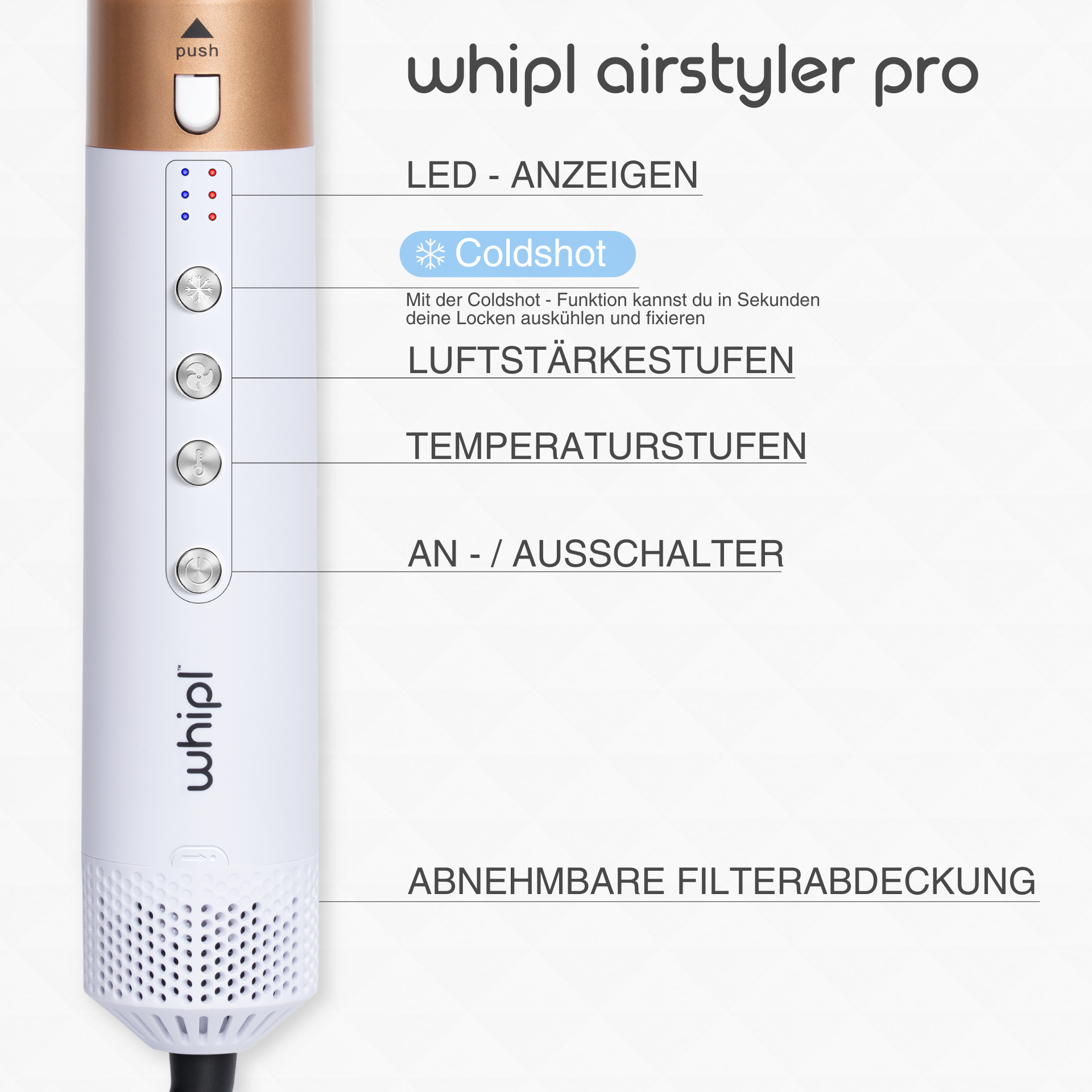 Whipl™ AirStyler + gratis eBook